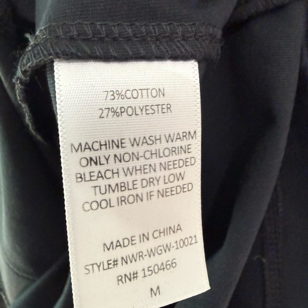 41 Hawthorn Stitch Fix Piper Knit Poplin Ruffle Sleeveless Shirt Black Size M - Picture 7 of 9